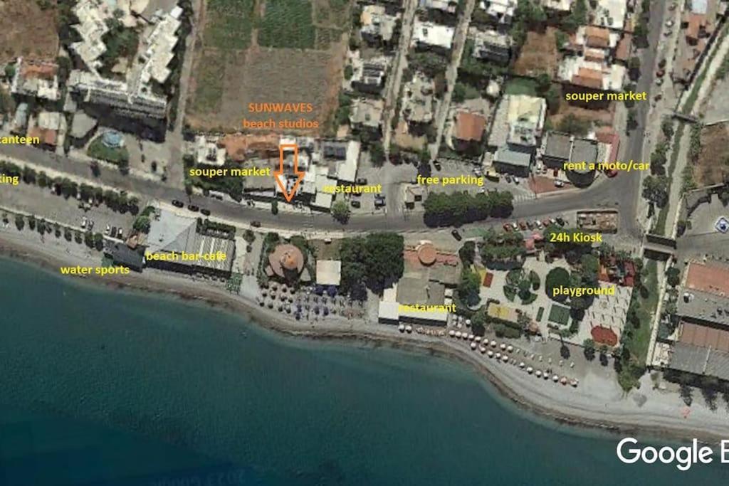 Sunwaves Beach Studio I Ялисос Екстериор снимка